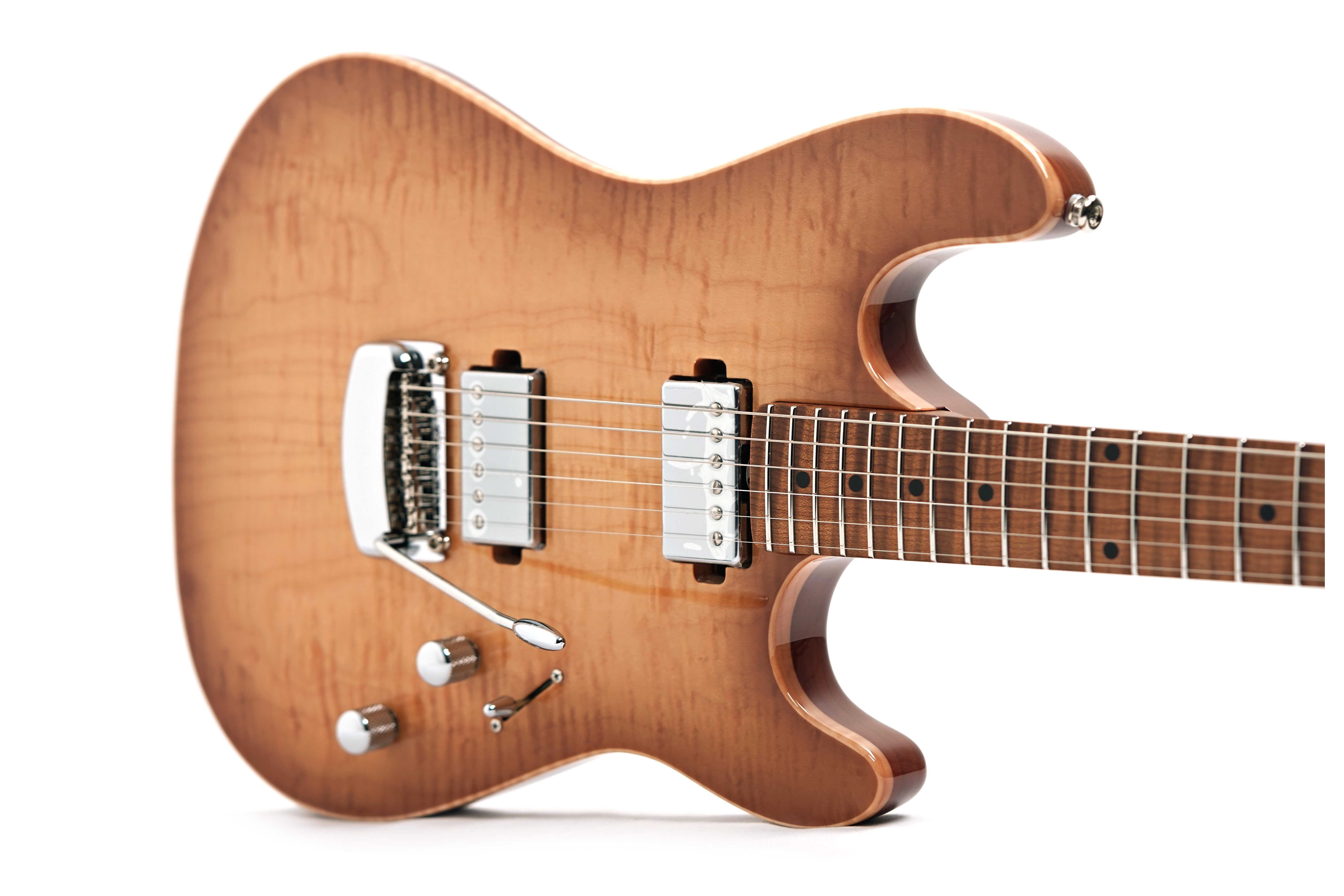 Music Man Sabre HH Trem Honey Suckle Maple Fingerboard #H09744