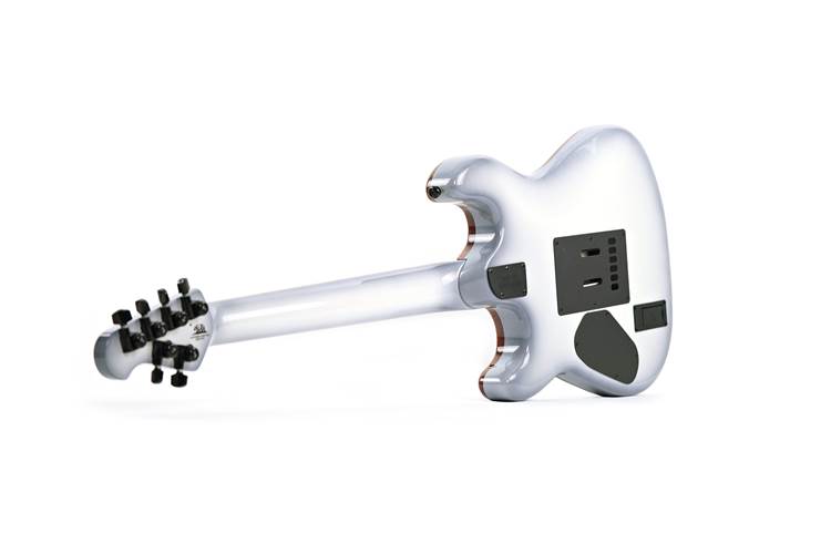 Music Man Sabre HT Snowy Night Roasted Flame Maple Fingerboard (Ex-Demo) #H02662 Music Man Sabre HT Snowy Night Roasted Flame Maple Fingerboard (Ex-Demo) #H02662