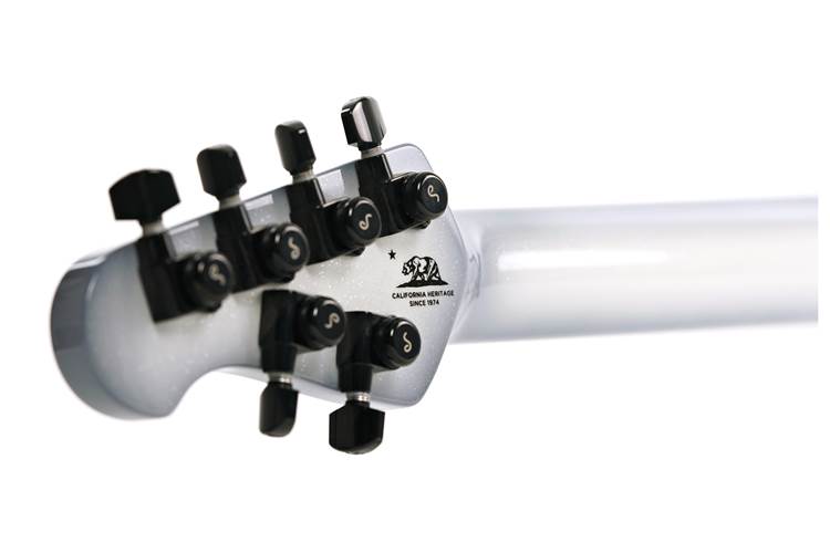 Music Man Sabre HT Snowy Night Roasted Flame Maple Fingerboard (Ex-Demo) #H02662 Music Man Sabre HT Snowy Night Roasted Flame Maple Fingerboard (Ex-Demo) #H02662