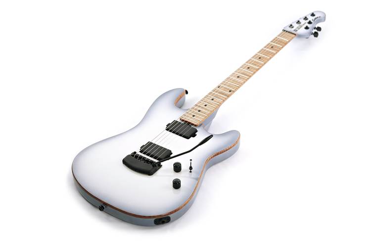 Music Man Sabre HT Snowy Night Roasted Flame Maple Fingerboard (Ex-Demo) #H02662 Music Man Sabre HT Snowy Night Roasted Flame Maple Fingerboard (Ex-Demo) #H02662