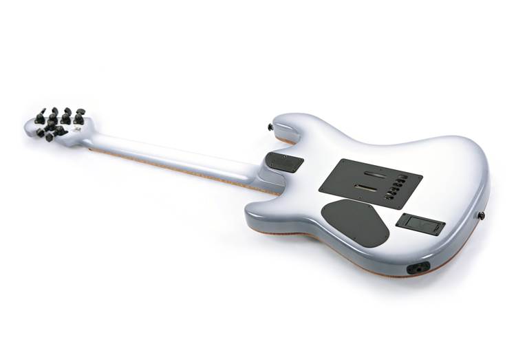 Music Man Sabre HT Snowy Night Roasted Flame Maple Fingerboard (Ex-Demo) #H02662 Music Man Sabre HT Snowy Night Roasted Flame Maple Fingerboard (Ex-Demo) #H02662