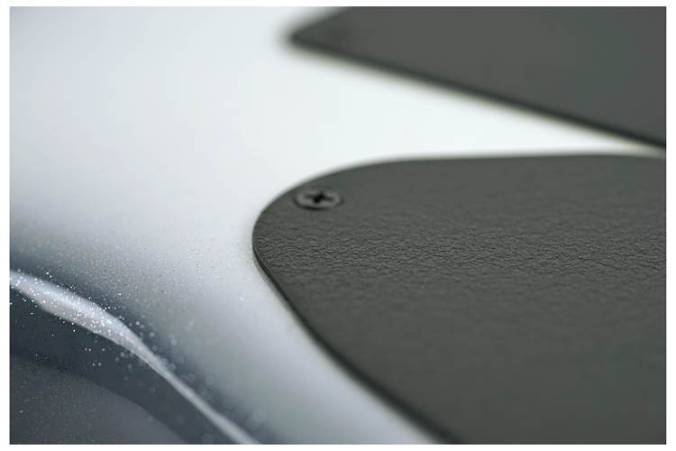 Music Man Sabre HT Snowy Night Roasted Flame Maple Fingerboard (Ex-Demo) #H02662 Music Man Sabre HT Snowy Night Roasted Flame Maple Fingerboard (Ex-Demo) #H02662