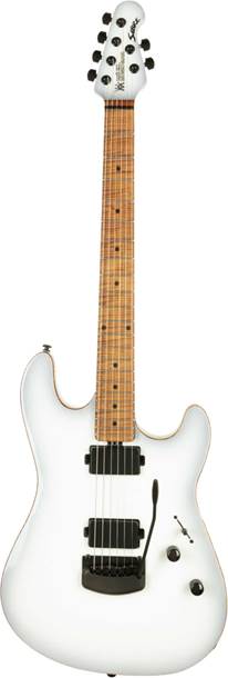 Music Man Sabre HT Snowy Night Roasted Flame Maple Fingerboard