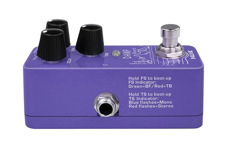 NUX Damp Digital Reverb Mini Pedal NUX Damp Digital Reverb Mini Pedal