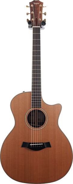 Taylor Custom Grand Auditorium Cedar / Walnut (Ex-Demo) #1206083122