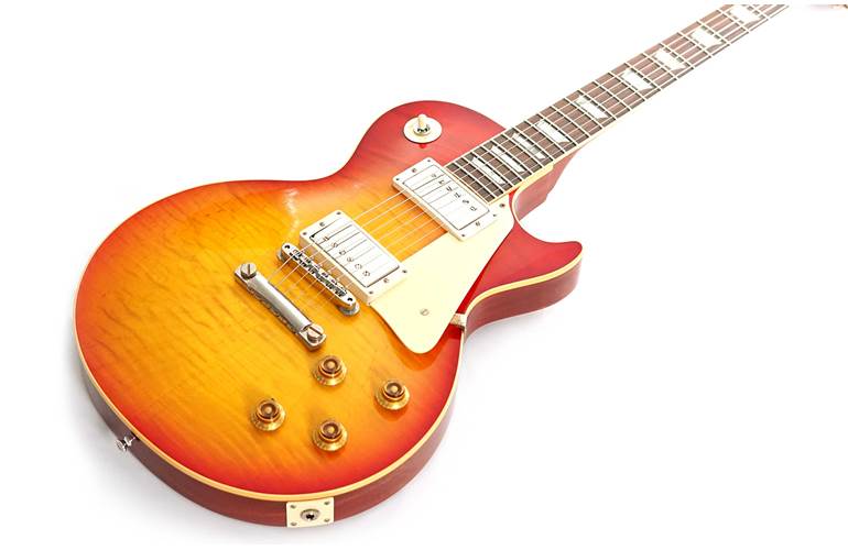 Gibson Custom Shop 59 Les Paul Standard Made 2 Measure Hand Selected Top Slow Iced Tea Fade Murphy Lab Ultra Light Aged #933091 Gibson Custom Shop 59 Les Paul Standard Made 2 Measure Hand Selected Top Slow Iced Tea Fade Murphy Lab Ultra Light Aged #933091