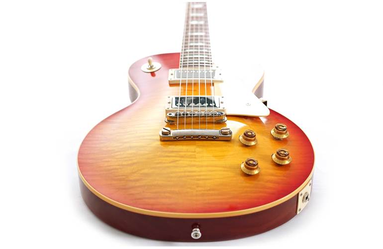 Gibson Custom Shop 59 Les Paul Standard Made 2 Measure Hand Selected Top Slow Iced Tea Fade Murphy Lab Ultra Light Aged #933091 Gibson Custom Shop 59 Les Paul Standard Made 2 Measure Hand Selected Top Slow Iced Tea Fade Murphy Lab Ultra Light Aged #933091