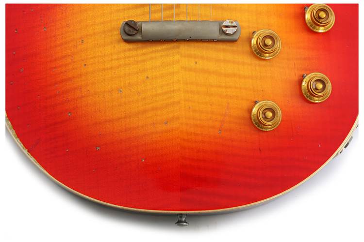 Gibson Custom Shop 59 Les Paul Standard Made 2 Measure Wide Tomato Burst Murphy Lab Heavy Aged #04316 Gibson Custom Shop 59 Les Paul Standard Made 2 Measure Wide Tomato Burst Murphy Lab Heavy Aged #04316
