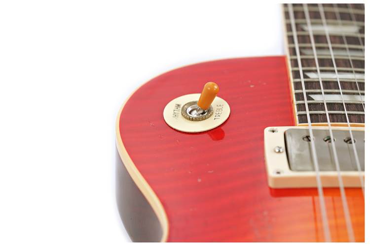 Gibson Custom Shop 59 Les Paul Standard Made 2 Measure Wide Tomato Burst Murphy Lab Heavy Aged #04316 Gibson Custom Shop 59 Les Paul Standard Made 2 Measure Wide Tomato Burst Murphy Lab Heavy Aged #04316