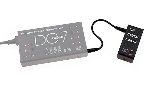 Cioks Crux High Current DC Outlet Future Power Supply