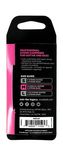 Ernie Ball Fretwraps by Gruv Gear Medium Ernie Ball Fretwraps by Gruv Gear Medium
