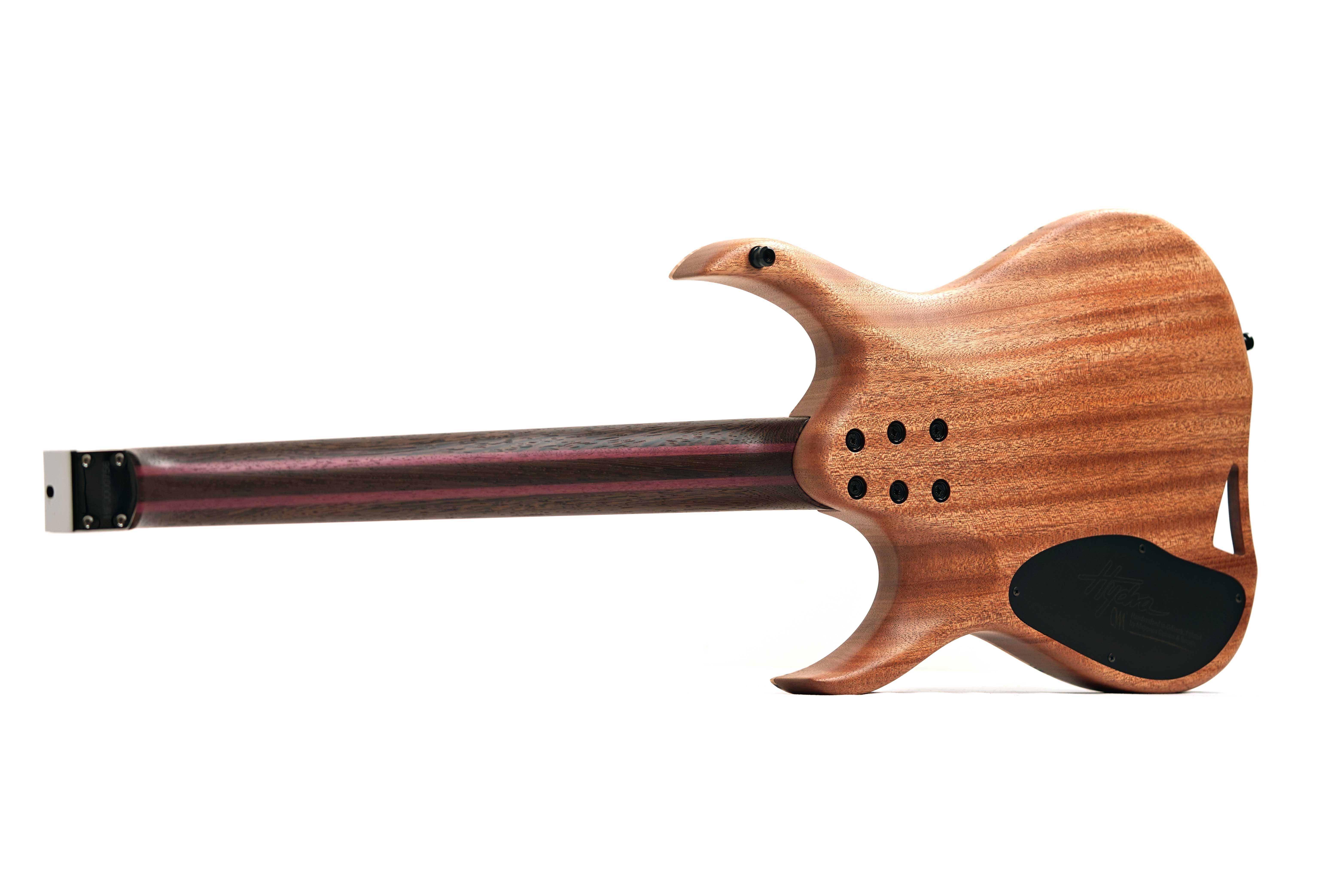 Mayones Hydra Elite 6 VF V-Fretboard Eye Poplar 3A Trans Graphite Satine #HF0000756