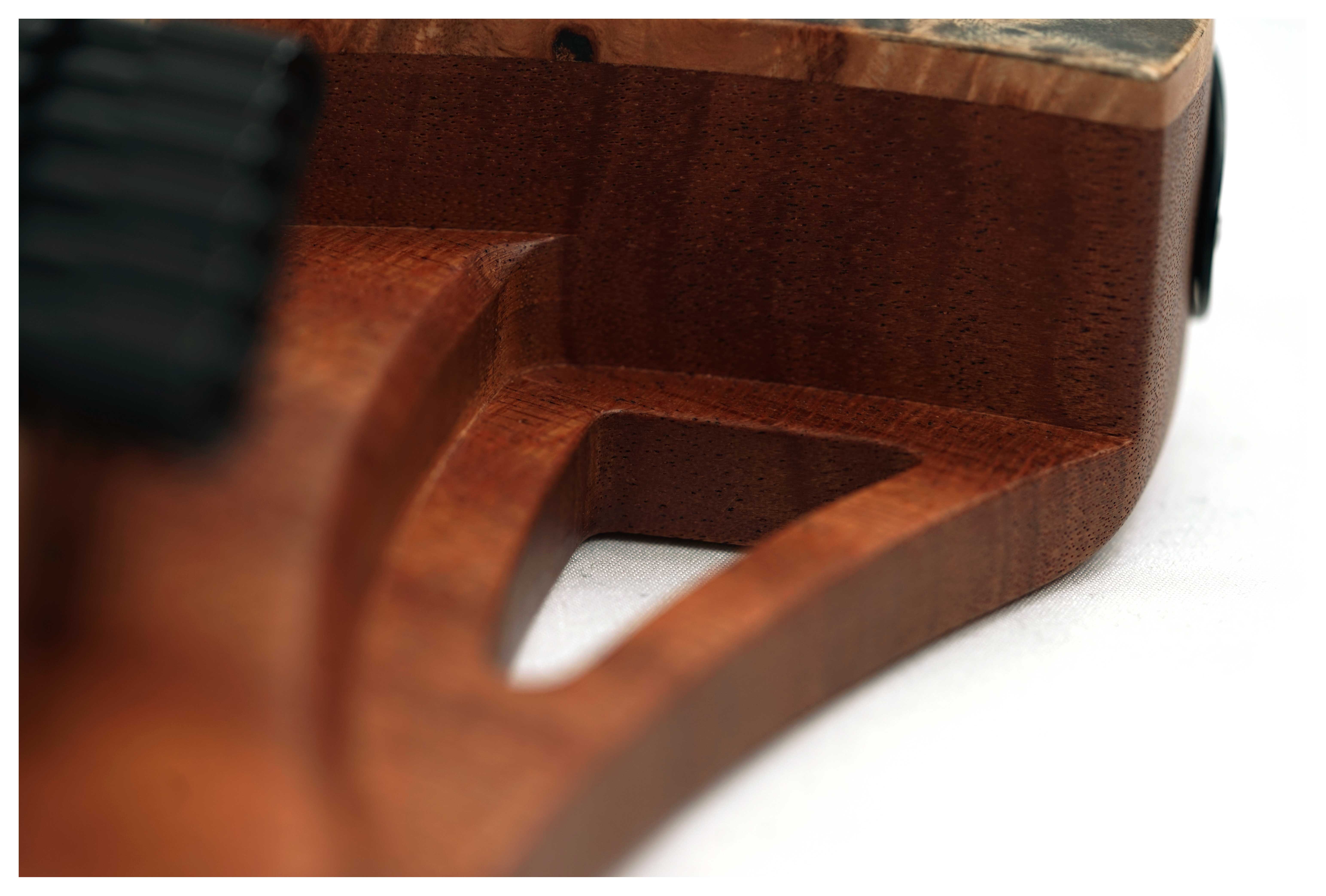 Mayones Hydra Elite 6 VF V-Fretboard Eye Poplar 3A Trans Graphite Satine #HF0000756