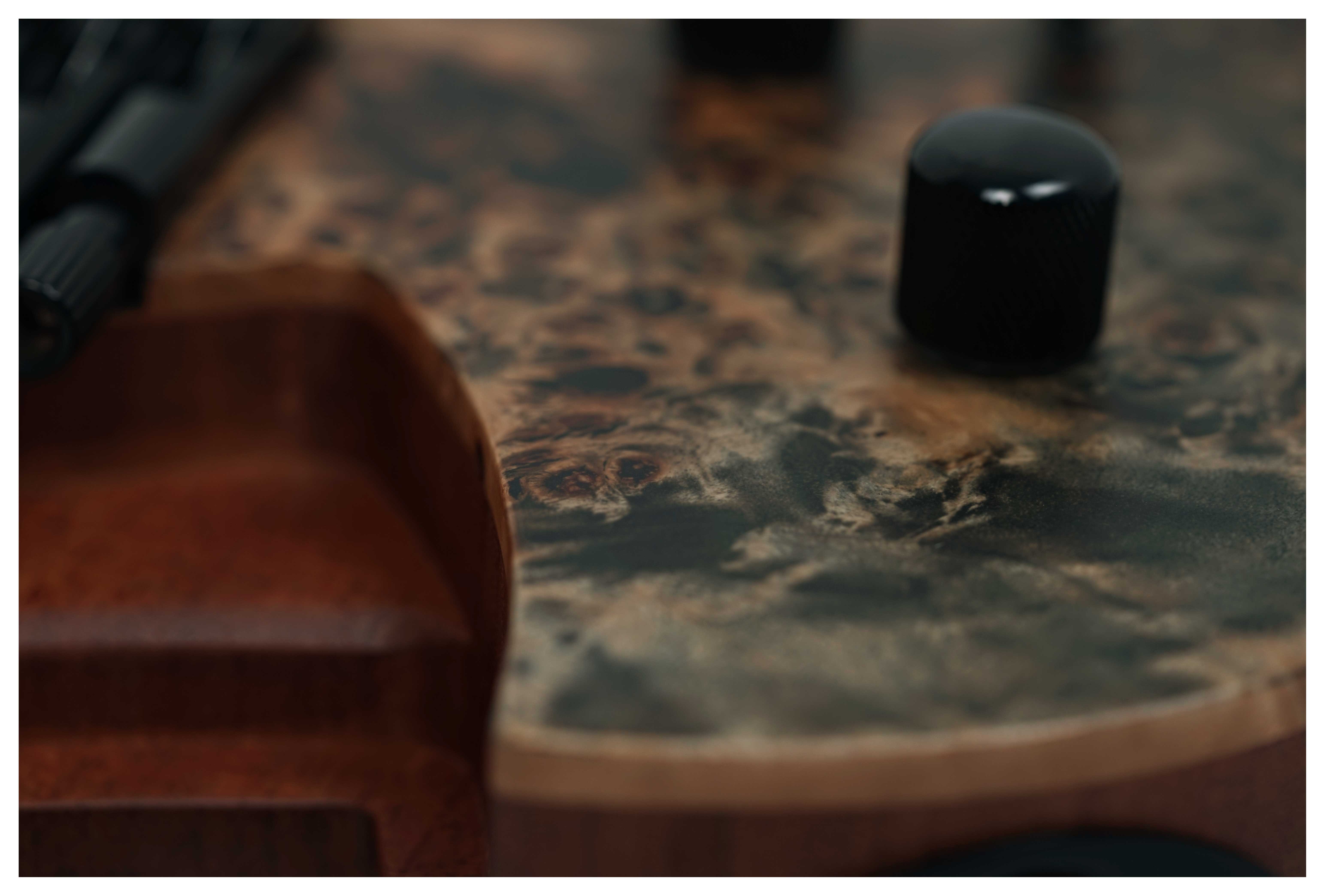 Mayones Hydra Elite 6 VF V-Fretboard Eye Poplar 3A Trans Graphite Satine #HF0000756