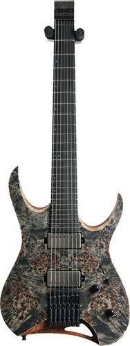 Mayones Hydra Elite 7, Eye Poplar 4A, Trans Graphite Satine, BKP TKO #HF000017 Mayones Hydra Elite 7, Eye Poplar 4A, Trans Graphite Satine, BKP TKO #HF000017