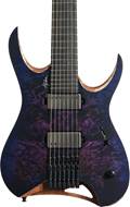 Mayones Hydra Elite 7, Eye Poplar 3A, Trans Dirty Purple Blue Burst Satine, Black Hardware, BKP TKO #HF0000724