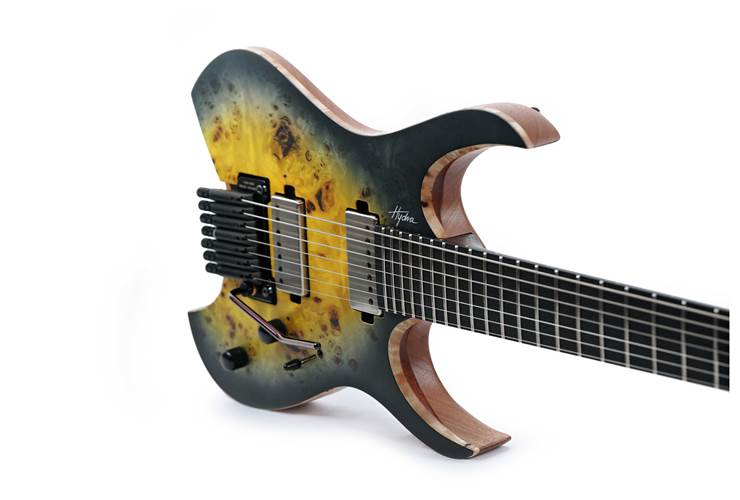 Mayones Hydra Elite 7, Eye Poplar 3A, Custom Nuclear Burst Satin, Black Hardware, Velvetrone Ironside / Solium #HF0000718 Mayones Hydra Elite 7, Eye Poplar 3A, Custom Nuclear Burst Satin, Black Hardware, Velvetrone Ironside / Solium #HF0000718