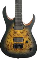 Mayones Duvell Elite 7, Eye Poplar 4A, Custom Nuclear Burst Satin, Black Hardware #DF2406742