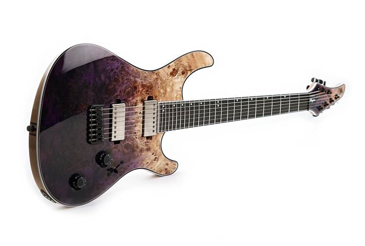 Mayones Regius 7 Eye Poplar 4A Purple Horizon Gloss #RF2410984 Mayones Regius 7 Eye Poplar 4A Purple Horizon Gloss #RF2410984