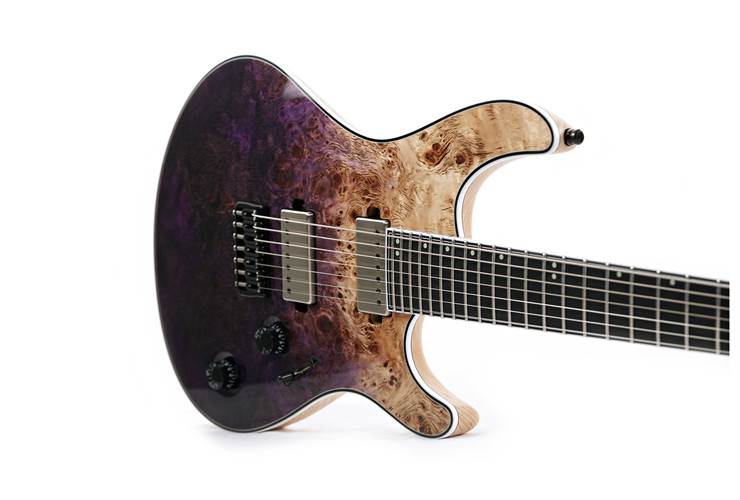 Mayones Regius 7 Eye Poplar 4A Purple Horizon Gloss #RF2410984 Mayones Regius 7 Eye Poplar 4A Purple Horizon Gloss #RF2410984