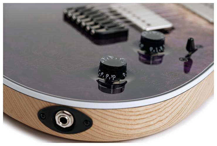 Mayones Regius 7 Eye Poplar 4A Purple Horizon Gloss #RF2410984 Mayones Regius 7 Eye Poplar 4A Purple Horizon Gloss #RF2410984