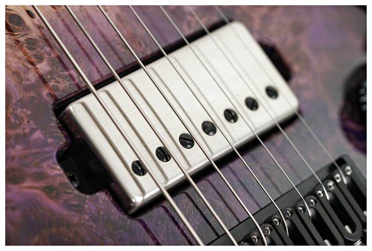 Mayones Regius 7 Eye Poplar 4A Purple Horizon Gloss #RF2410984 Mayones Regius 7 Eye Poplar 4A Purple Horizon Gloss #RF2410984