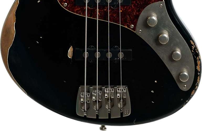 Sandberg California II TT 4 String Hardcore Aged Reserve Black Alder Body Aged Nickel Rosewood Fingerboard #43060 Sandberg California II TT 4 String Hardcore Aged Reserve Black Alder Body Aged Nickel Rosewood Fingerboard #43060