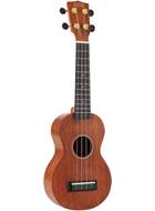 Mahalo Ukulele Pack 2515 Soprano Ukulele Java MJ1TBR Mahogany Finish