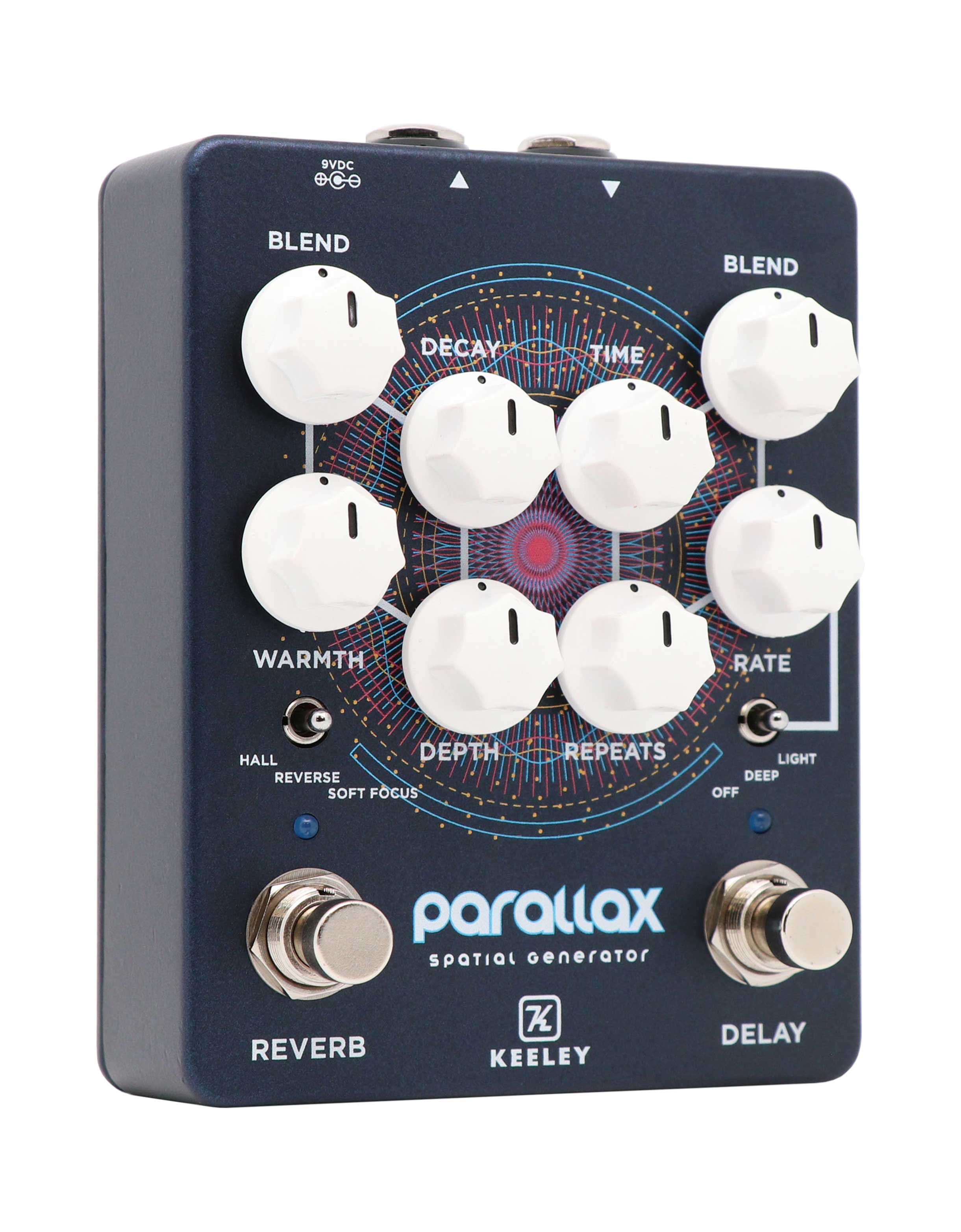 Keeley Parallax Tape-Style Modulated Delay and Multi Reverb