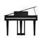 Roland GP-3-PE Digital Grand Piano Polished Ebony Front View