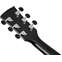 Ibanez AW84 Weathered Black Open Pore Front View
