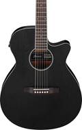 Ibanez AEG7MH Weathered Black Open Pore