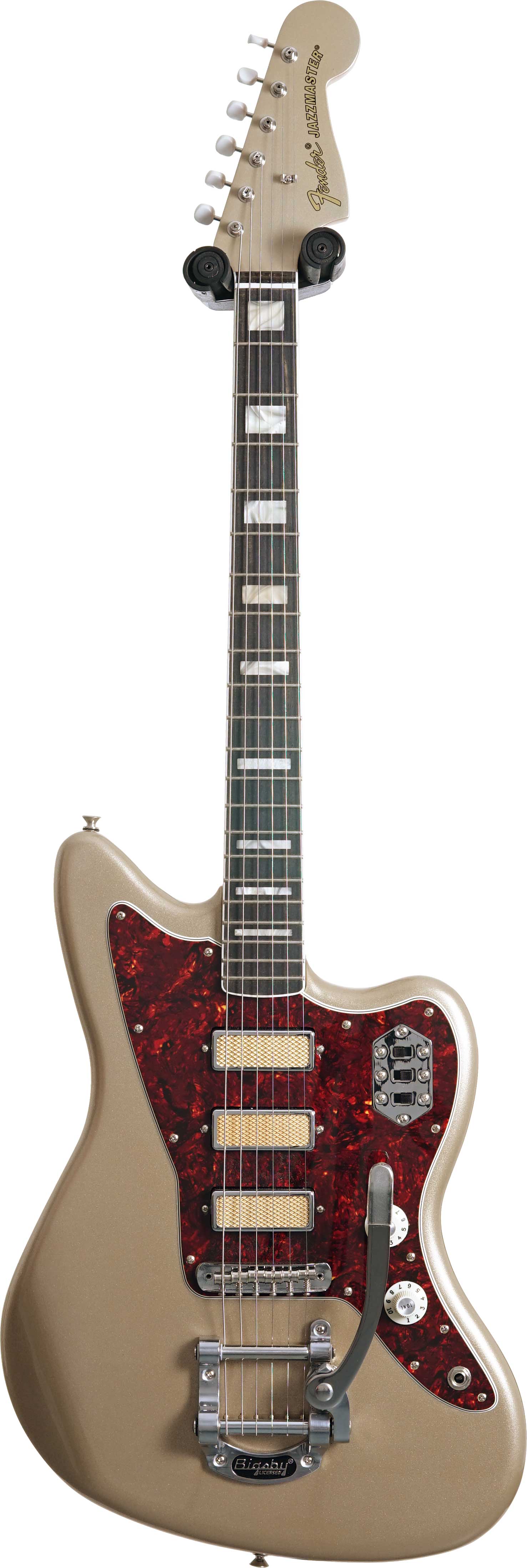 Fender Gold Foil Jazzmaster Shoreline Gold Ebony Fingerboard (Ex-Demo) #MX22285020