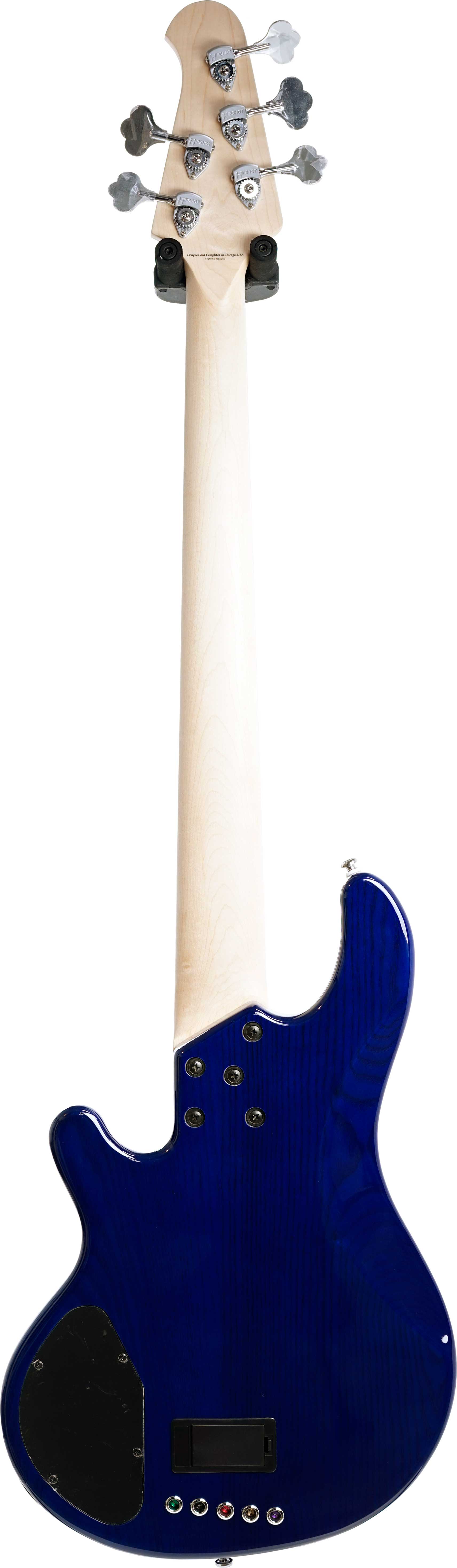Lakland Skyline 55-02 Deluxe Trans Blue Maple Fingerboard
