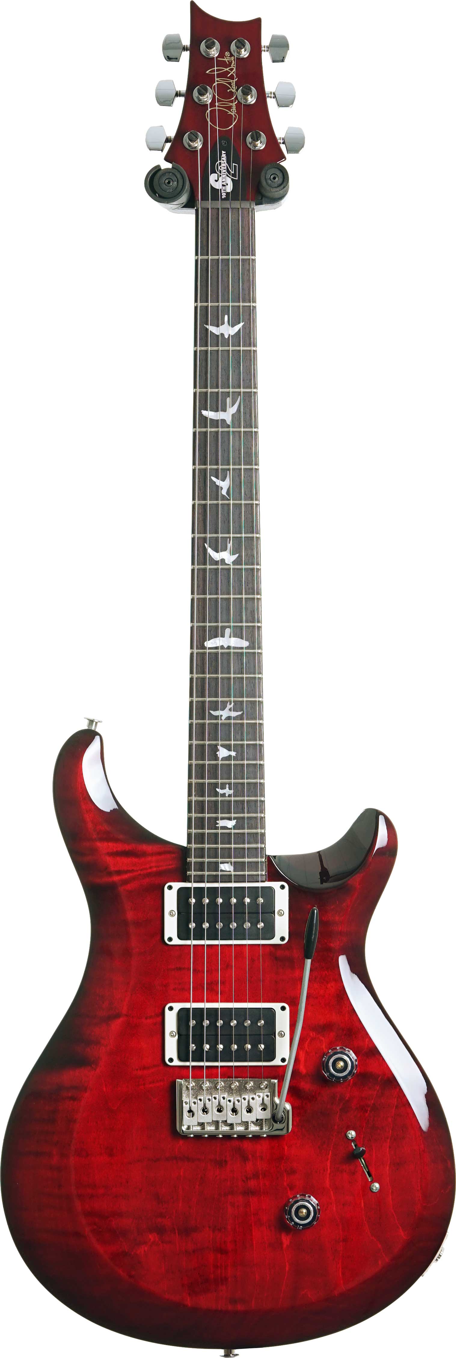PRS S2 10th Anniversary Custom 24 Fire Red Burst #S2069962