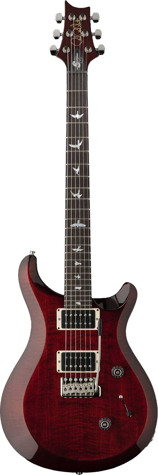 PRS S2 10th Anniversary Custom 24 Fire Red Burst
