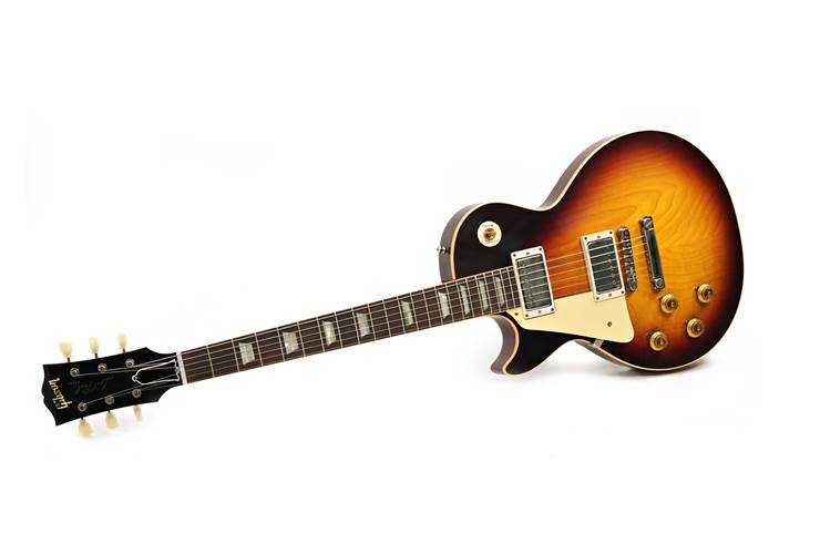 Gibson Custom Shop 1958 Les Paul Standard Reissue VOS Left Handed Bourbon Burst #841380 Gibson Custom Shop 1958 Les Paul Standard Reissue VOS Left Handed Bourbon Burst #841380