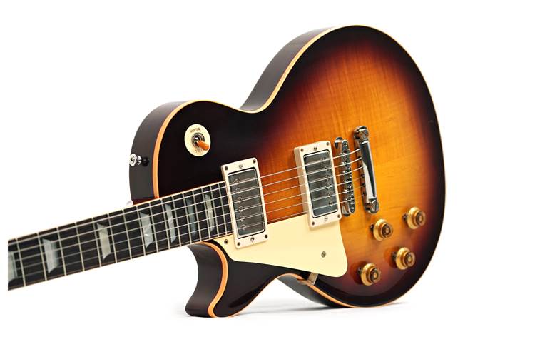 Gibson Custom Shop 1958 Les Paul Standard Reissue VOS Left Handed Bourbon Burst #85756 Gibson Custom Shop 1958 Les Paul Standard Reissue VOS Left Handed Bourbon Burst #85756