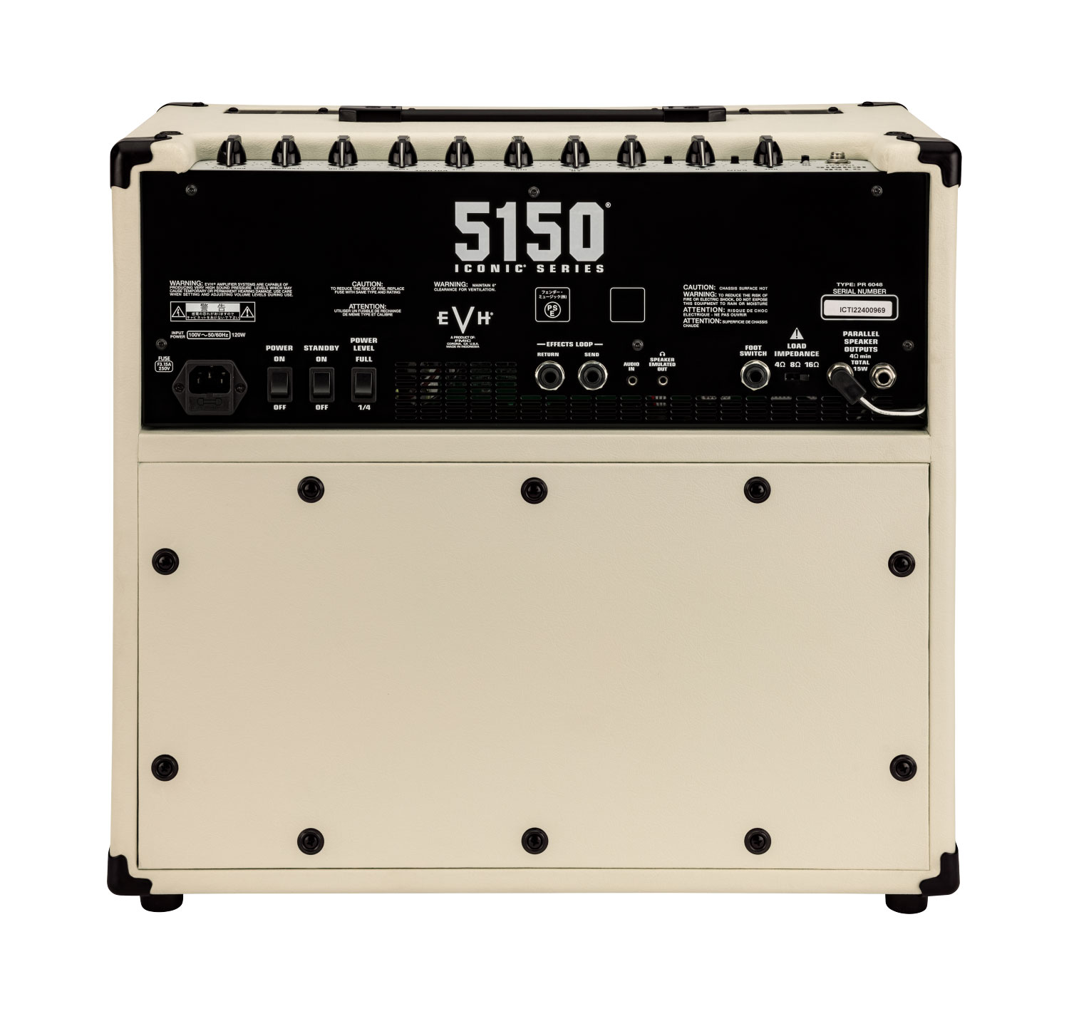 EVH 5150 Iconic 15W Ivory Combo Valve Amp