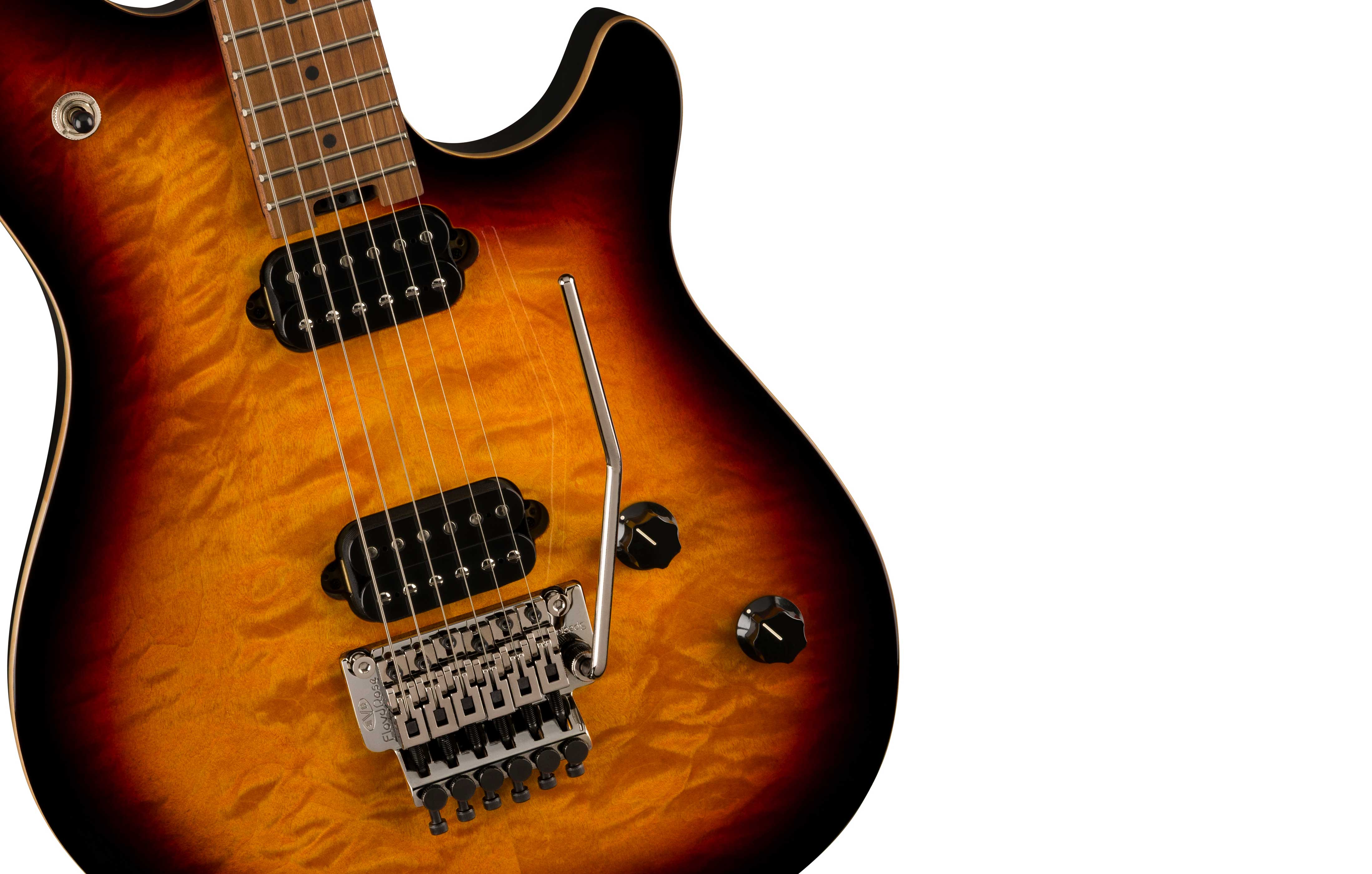 EVH Wolfgang Standard Quilt 3 Colour Sunburst | guitarguitar