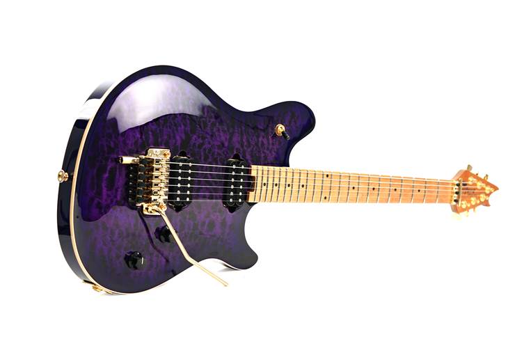 EVH Wolfgang Special Quilt Purple Burst EVH Wolfgang Special Quilt Purple Burst