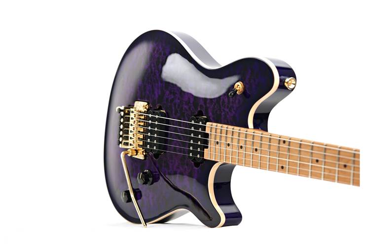 EVH Wolfgang Special Quilt Purple Burst EVH Wolfgang Special Quilt Purple Burst