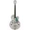 Gretsch G6118T-140 Limited Edition 140th Double Platinum Anniversary with String-Thru Bigsby Ebony Fingerboard Two-Tone Pure Platinum/Stone Platinum Front View