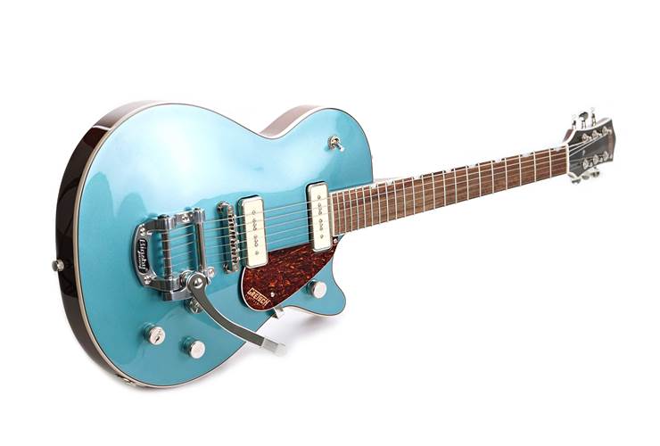 Gretsch G5210T-P90 Electromatic Jet Two 90 Single-Cut with Bigsby Laurel Fingerboard Mako (Ex-Demo) #CYG23020190 Gretsch G5210T-P90 Electromatic Jet Two 90 Single-Cut with Bigsby Laurel Fingerboard Mako (Ex-Demo) #CYG23020190