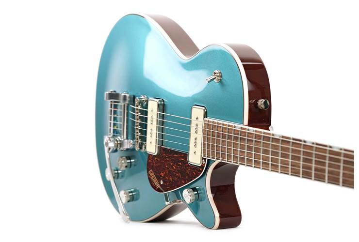 Gretsch G5210T-P90 Electromatic Jet Two 90 Single-Cut with Bigsby Laurel Fingerboard Mako (Ex-Demo) #CYG23020190 Gretsch G5210T-P90 Electromatic Jet Two 90 Single-Cut with Bigsby Laurel Fingerboard Mako (Ex-Demo) #CYG23020190