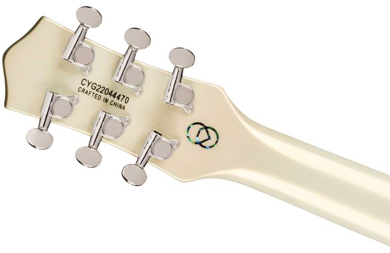 Gretsch G5230T-140 Electromatic 140th Double Platinum Jet with Bigsby Laurel Fingerboard Two-Tone Stone Platinum/Pearl Platinum Gretsch G5230T-140 Electromatic 140th Double Platinum Jet with Bigsby Laurel Fingerboard Two-Tone Stone Platinum/Pearl Platinum