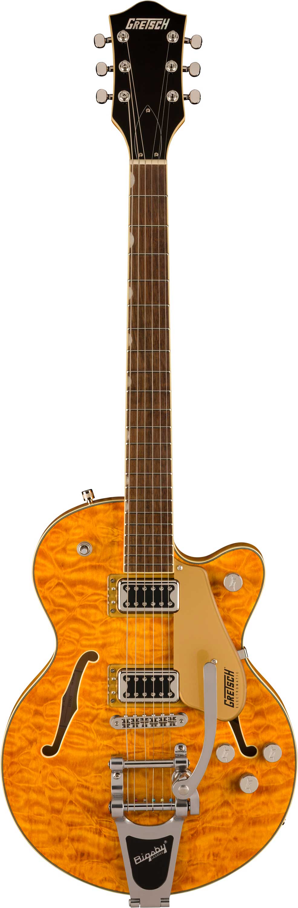 Gretsch G5655T-QM Electromatic Center Block Jr. Single-Cut Quilted Maple with Bigsby Speyside