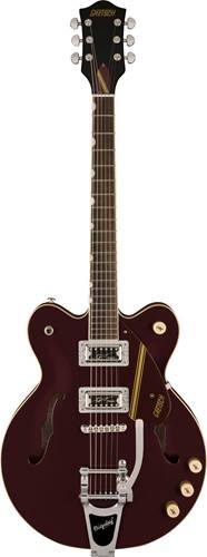 Gretsch G2604T Limited Edition Streamliner Rally II Center Block with Bigsby Laurel Fingerboard Two-Tone Oxblood/Walnut Stain