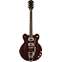 Gretsch G2604T Limited Edition Streamliner Rally II Center Block with Bigsby Laurel Fingerboard Two-Tone Oxblood/Walnut Stain Front View