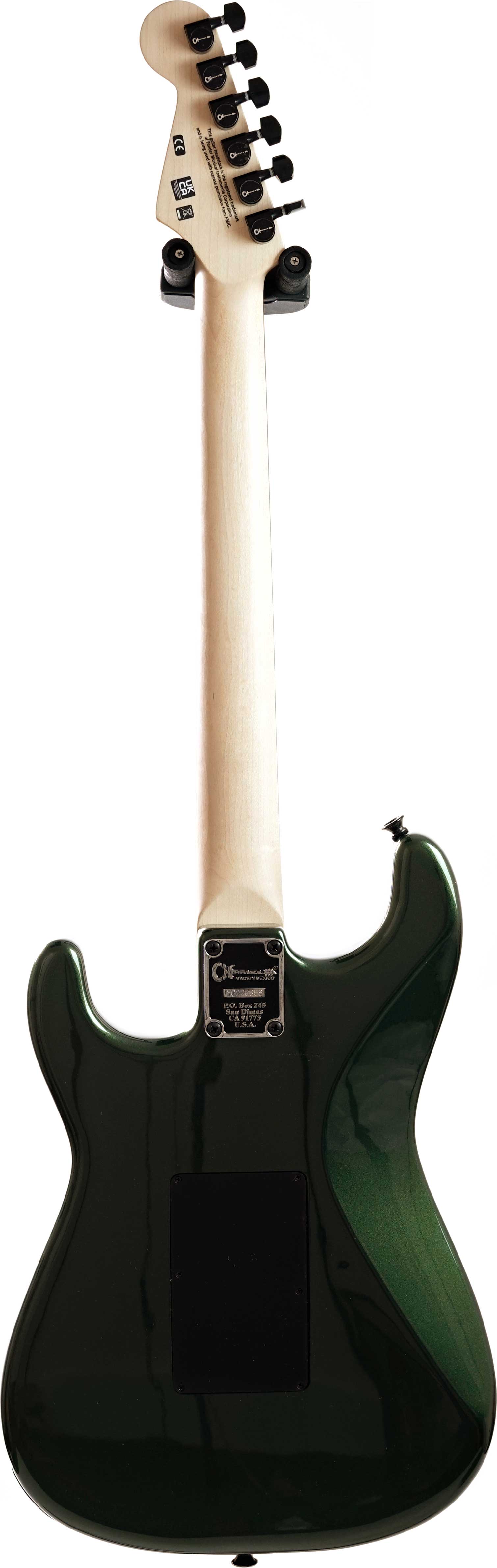 Charvel Pro-Mod So-Cal Style 1 HSS FR E Ebony Fingerboard Lambo Green (Nearly New) #MC226359